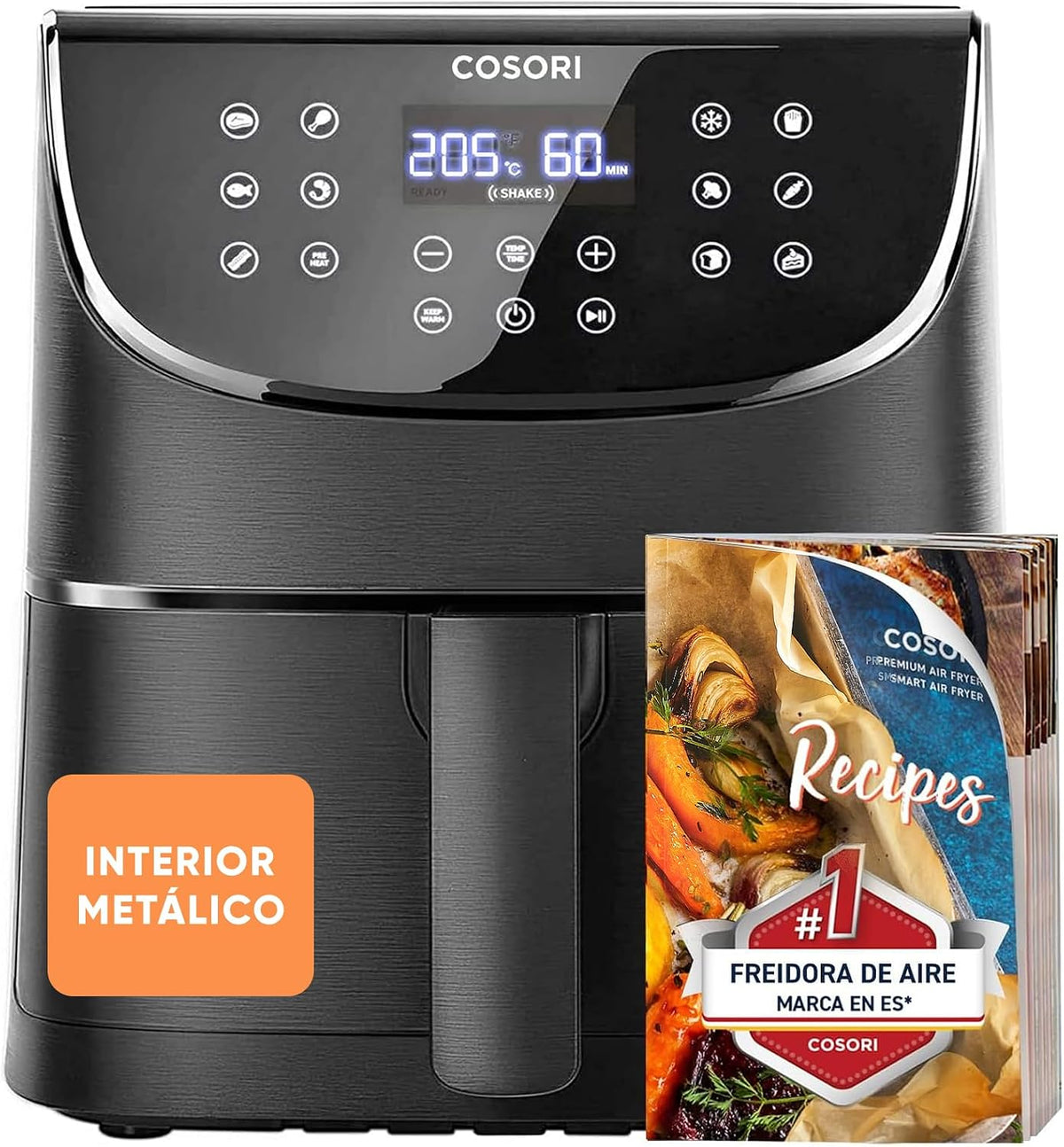 Cosori-Freidora sin Aceite-5,7 Litros-CP158
