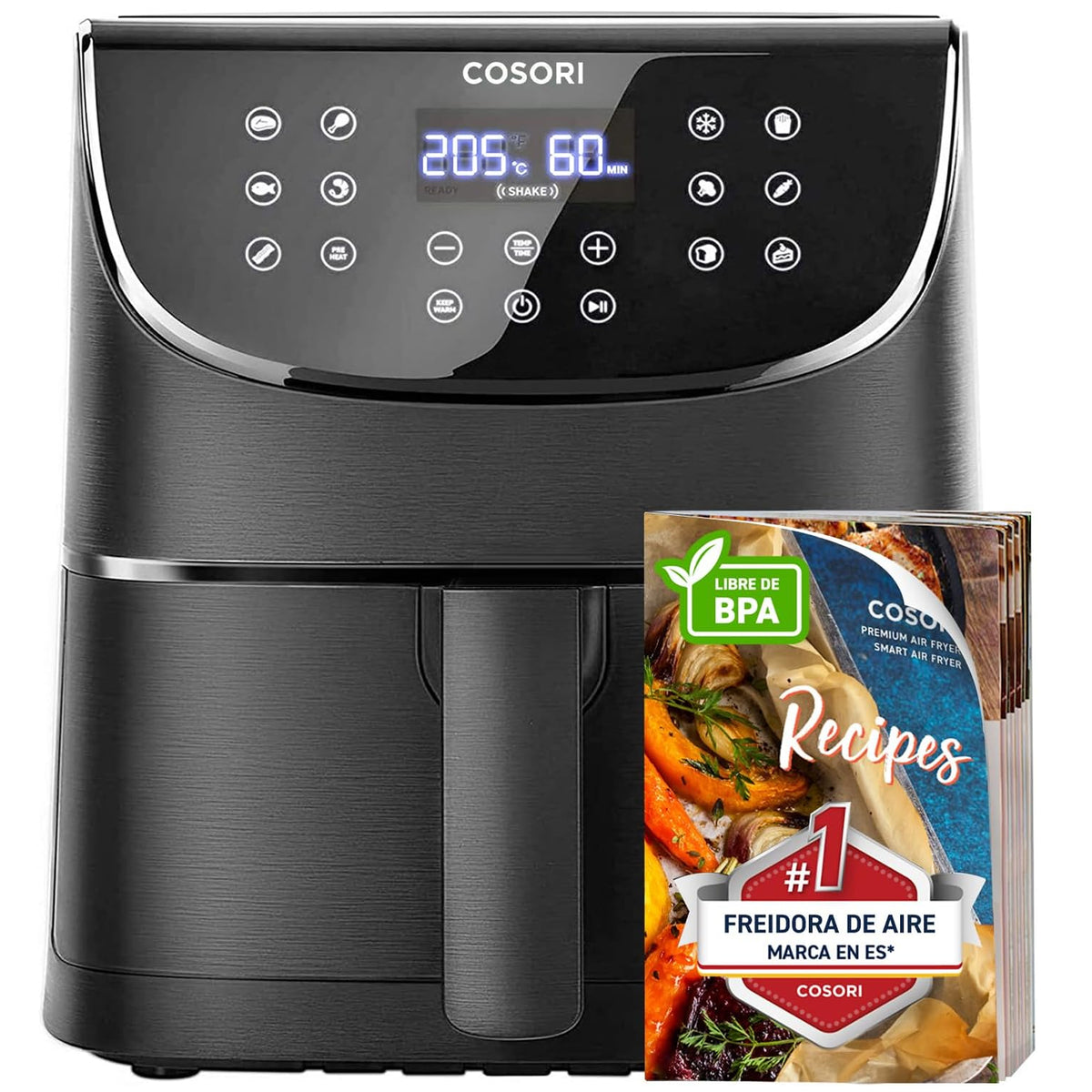 Cosori-Freidora sin Aceite-5,7 Litros-CP158