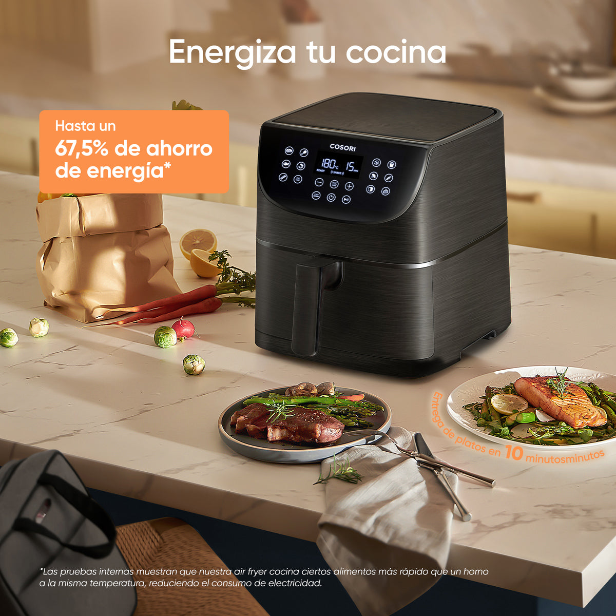 Cosori-Freidora sin Aceite-5,7 Litros-CP158