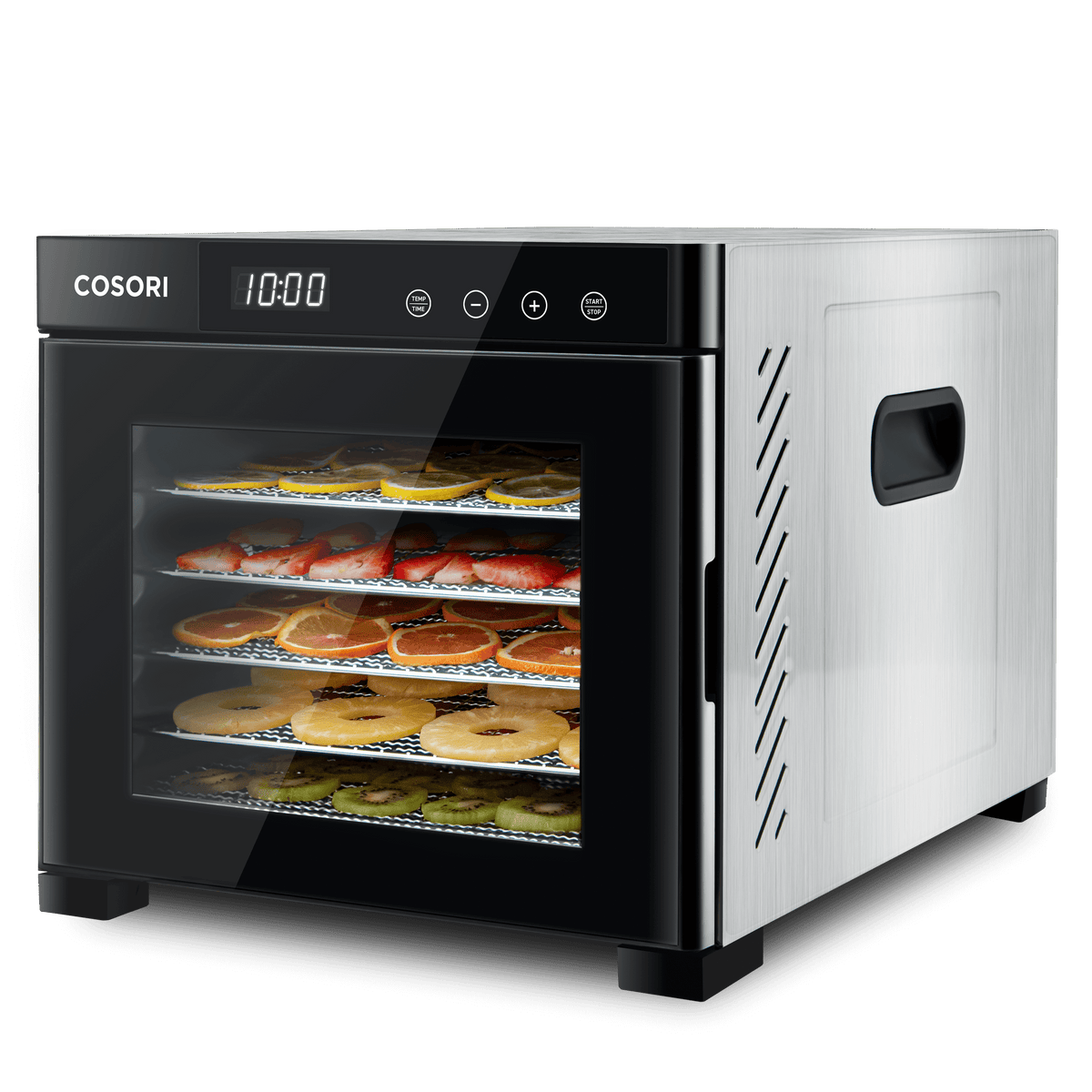 Cosori-Deshidratador de Acero Inoxidable-CP267-FD-Negro