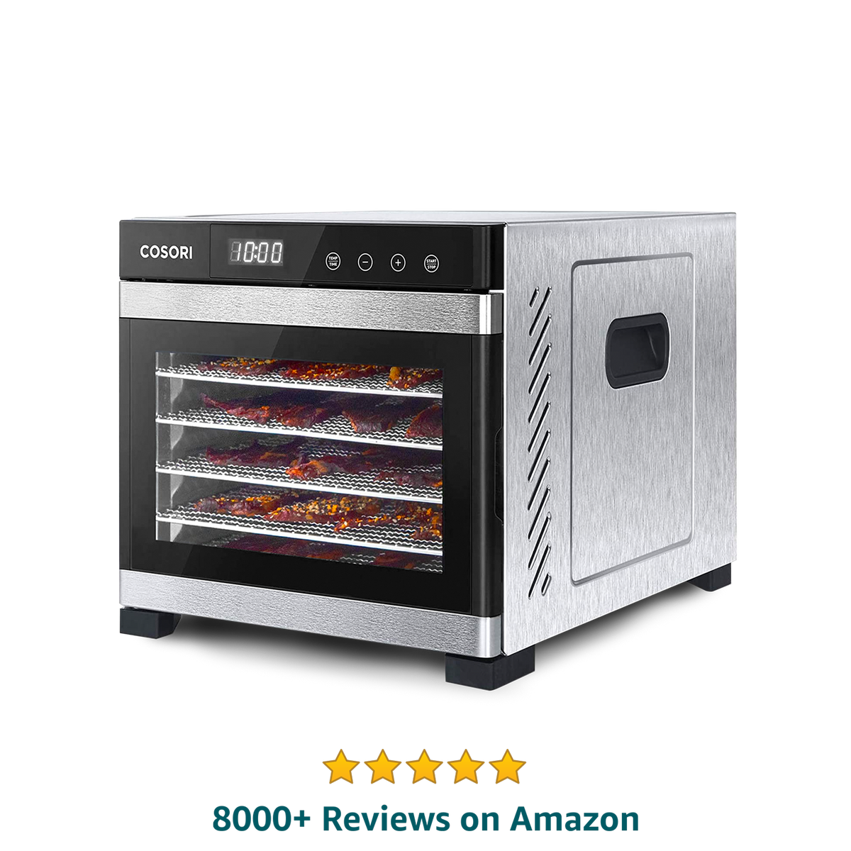 Cosori-Deshidratador de Acero Inoxidable-CP267-FD-Plata