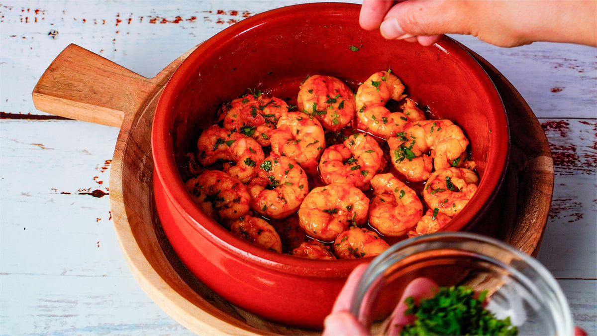 RECETAS COSORI - Gambas al ajillo