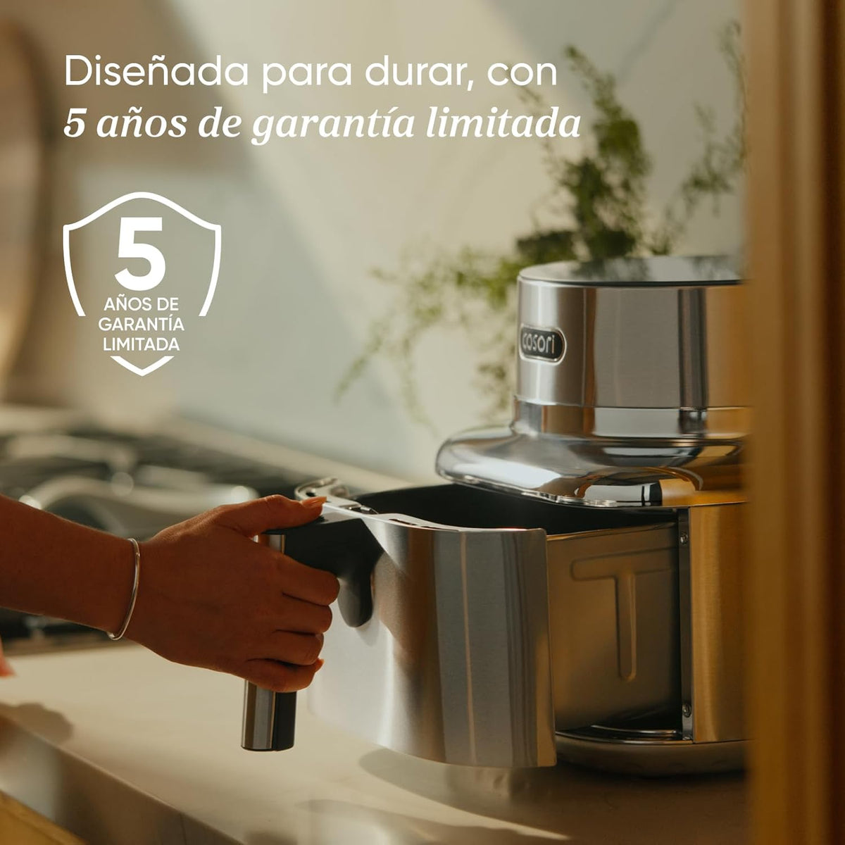 Freidora de aire COSORI duradera con diseño resistente para uso prolongado